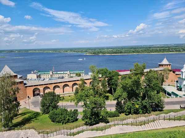 089-Вид со смотровои площадки Нижегородского кремля